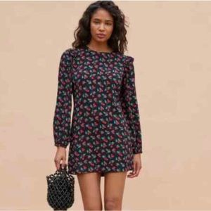 Reformation Bedford Dress (with tags). Cherry print